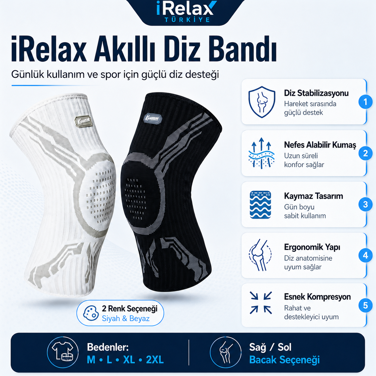 iRelax - Akıllı Diz Bandı